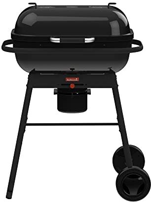 barbecook Margnus Original Barbecue a carbone con griglia per barbecue 67x43cm, nero, 85x64x110cm