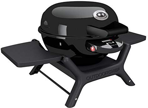 Outdoorchef P-420 E Barbecue Elettrico Minichef, Nero