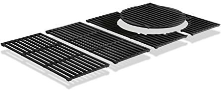 Enders interruttore di sistema GRID ruggine-in-grid, ghisa, per grill a gas  KANSAS quattro fuochi, accessori grill, grill griglia, inserti opzionali, Sear Grate, pietra per pizza, pan