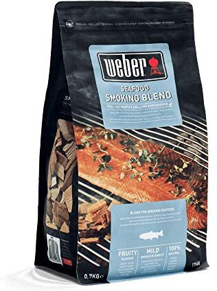 Weber Miscela Chips per affumicatura Frutti di Mare, Marrone