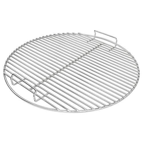 Denmay 7432 Griglia di Cottura 44,45cm di Ricambio per griglia per bollitore Weber 7432 Adatto per Griglie a Carbone Weber da 18,5"/ 47 cm, Carbone per Barbeque, bollitore per Fumatori Smokey Mountain