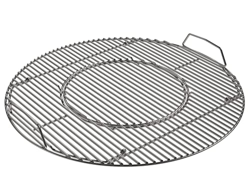 RÖSLE griglia VARIO+, di alta qualità, in acciaio inox, accessorio per VARIO, per barbecue sferici a carbonella N.1 F60