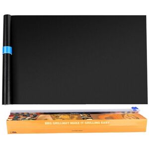 Homealexa Tappetino da Griglia BBQ per Grill a Gas - 40x500cm Oversized, Taglio Su Misura, Riutilizzabile, Film da Cottura in Teflon Antiaderente, Senza PFOA - Tappetino per Grill BBQ Homealexa Tappetino da Griglia BBQ per Grill a Gas - 40x500cm Oversized, Taglio Su Misura, Riutilizzabile, Film da Cottura in Teflon Antiaderente, Senza PFOA - Tappetino per Grill BBQ