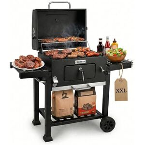 Amig Barbecue portatile a carbone Fireplus Con ruote e ripiani laterali Sistema di ventilazione e cassetto raccogli cenere Griglia in acciaio 57 x 42 cm Dimensioni: 116,5 x 13,1 x 56 cm Amig Barbecue portatile a carbone Fireplus Con ruote e ripiani laterali Sistema di ventilazione e cassetto raccogli cenere Griglia in acciaio 57 x 42 cm Dimensioni: 116,5 x 13,1 x 56 cm