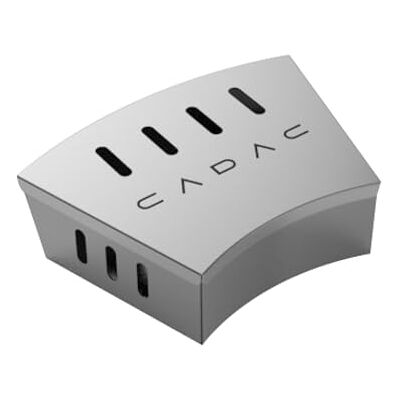 Cadac Scatola Affumicatore in Acciaio Inox Mini Affumicatore per BBQ a Carbone e Gas Accessorio per Migliorare Il Sapore 9,3 x 3,5 x 12,5 cm Uso Esterno Cadac Scatola Affumicatore in Acciaio Inox Mini Affumicatore per BBQ a Carbone e Gas Accessorio per Migliorare Il Sapore 9,3 x 3,5 x 12,5 cm Uso Esterno