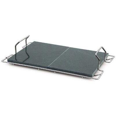 Sunday grill Bistecchiera In Pietra Ollare Per Barbecue In Muratura Con Manici cm 60X40 Sunday grill Bistecchiera In Pietra Ollare Per Barbecue In Muratura Con Manici cm 60X40