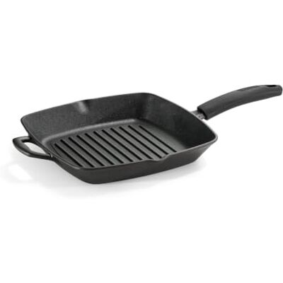 Tramontina Padella Grill Ghisa Pretrattata Titanex 27 cm 2,1L Tramontina Padella Grill Ghisa Pretrattata Titanex 27 cm 2,1L