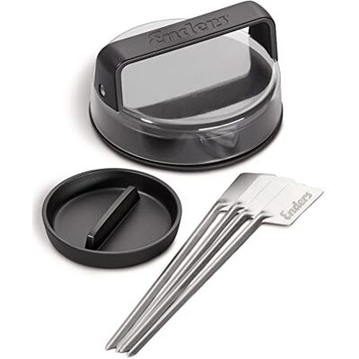 Enders Set Pressa per Hamburger in Ghisa Kit Stampo hamburger per Barbecue o Griglia Accessori Griglia e Campeggio Forma per Hamburger Set Burger Press # Enders Set Pressa per Hamburger in Ghisa Kit Stampo hamburger per Barbecue o Griglia Accessori Griglia e Campeggio Forma per Hamburger Set Burger Press #