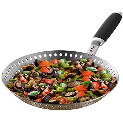 Feuerdesign Padella acciaio inox per grill Feuerdesign Padella acciaio inox per grill