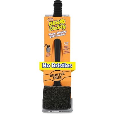 Scrub Daddy BBQ Daddy Spazzola per Barbecue con Raschietto e Apribottiglie, Spazzola per Pulire Griglia Barbecue, Senza Setole Metalliche con FlexTexture, Spazzole BBQ per la Pulizia della Griglia Scrub Daddy BBQ Daddy Spazzola per Barbecue con Raschietto e Apribottiglie, Spazzola per Pulire Griglia Barbecue, Senza Setole Metalliche con FlexTexture, Spazzole BBQ per la Pulizia della Griglia