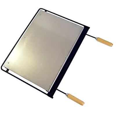 Imex El Zorro Piastra per barbecue in acciaio inox - 43,5x40cm Imex El Zorro Piastra per barbecue in acciaio inox - 43,5x40cm