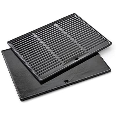 barbecook Piastra Universale per Barbecue a Gas, Piastra in Ferro Fuso, Accessori per Barbecue, 43 x 35 cm barbecook Piastra Universale per Barbecue a Gas, Piastra in Ferro Fuso, Accessori per Barbecue, 43 x 35 cm