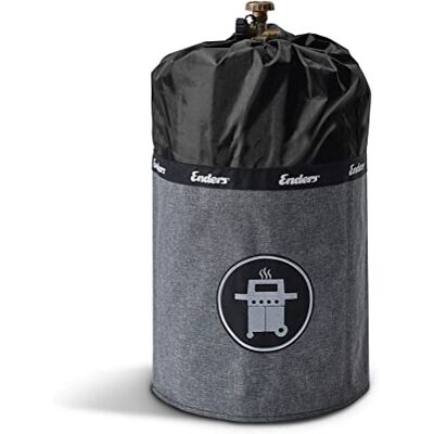 Enders Copertura per bombola Style 11 kg- Nero Misura L Contro le intemperie # Enders Copertura per bombola Style 11 kg- Nero Misura L Contro le intemperie #
