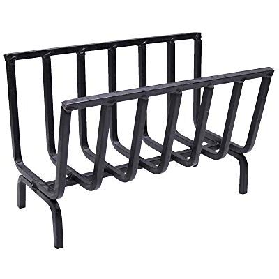 FONDERIA BONGIOVANNI Brucialegna porta legna portalegna da interno portalegna da esterno braciere in ferro per camino e barbecue (cm 48x25x32h) FONDERIA BONGIOVANNI Brucialegna porta legna portalegna da interno portalegna da esterno braciere in ferro per camino e barbecue (cm 48x25x32h)