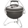 Weber Smokey Joe Premium Barbecue a Carbone, Maniglia per il trasporto, Ø 37 cm, Smoke Grey ()