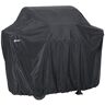 Classic Accessories Sodo Black Grill Cover Tough BBQ Cover with Weather Resistant Fabric, Medium ()