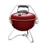 Weber Smokey Joe Premium Barbecue a Carbone, Maniglia per il trasporto, Ø 37 cm, Crimson Red ()