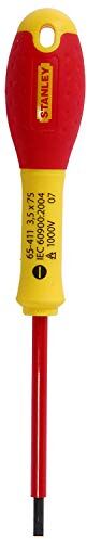 Stanley Cacciavite con Lama Isolata, FM S/D ISOLATO CON FESSURA 3 5 X 75 MM