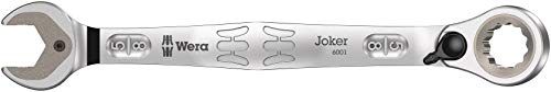 Wera , Joer Switch chiave combinata piegata a cricchetto, in pollici, con levetta di inversione, 5/8 pollice x 231 mm