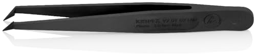 KNIPEX 92 09 03 ESD ESD Pinzetta 1 punta piegata, 45°, fine 110 mm