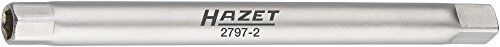 Hazet Paraurti tubo quadrato della chiave a bussola (6, 3 mm (1/4 pollici), interno esagonale profilo) 2797 – 2, 0 W, 0 V