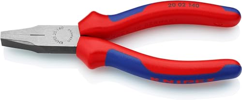 KNIPEX Pinza per meccanica a becchi piatti diritti, 140 mm,