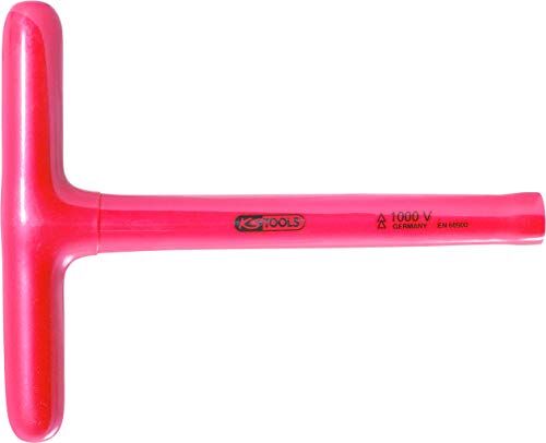 KS TOOLS Chiave a innesto a T con isolamento protettivo, 14mm