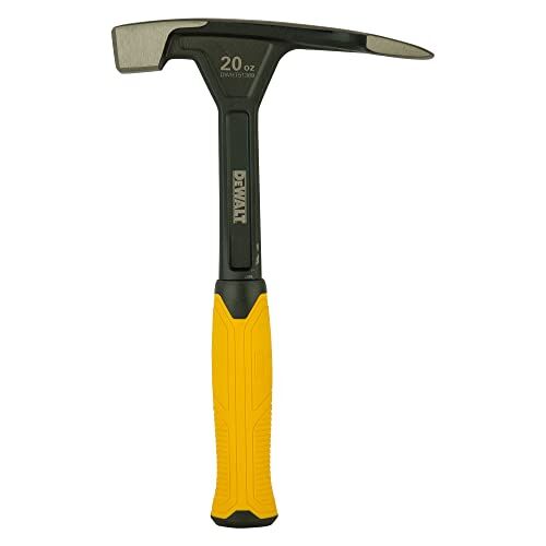 DeWalt Martello da muratore, 567 g, robusto martello con lama extra larga e manico ergonomico