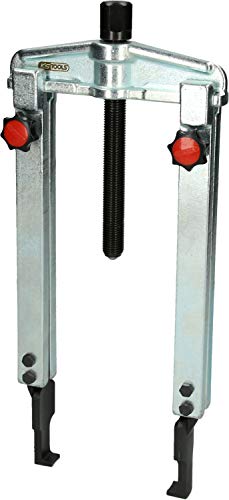 KS TOOLS Estrattore universale a serraggio rapido, 2 bracci con gancio ottimamente sottile e allungato, 20-90mm, 250mm, 2,5t