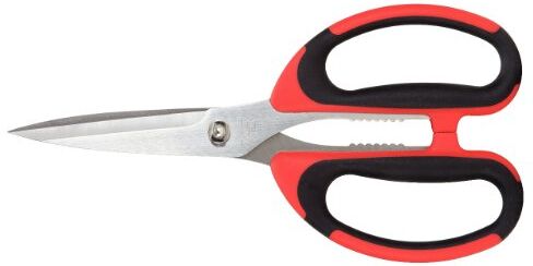 KS TOOLS Cesoia universale per officine, 190mm, nero-rosso