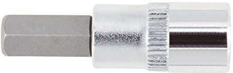 GEDORE Inserto per cacciavite da 1/4" per viti interne a 6 spigoli, larghezza chiave 3 mm