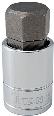 Titan Tools 15611 11 mm 1/5,1 cm Drive hex bit socket,