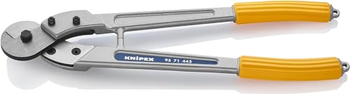 KNIPEX Cesoia per Funi in Acciaio Rivestiti in Resina Sintetica 445 Mm