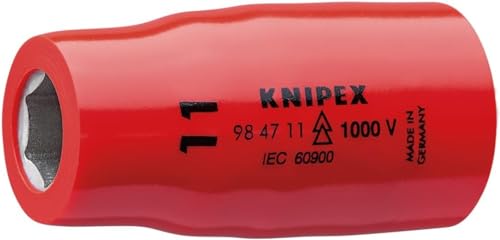 KNIPEX Chiave a Bussola per Viti Esagonali con Attacco Quadro Interno 1/2" 54 Mm