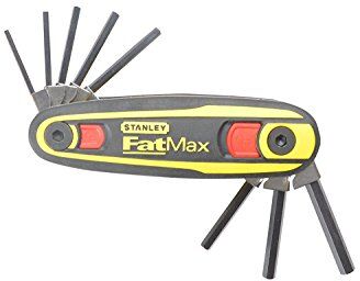 Stanley FATMAX  FatMax. Set 8 chiavi a brugola, regolabile a 3 posizioni.