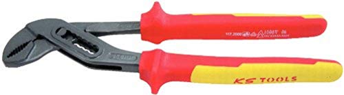 KS TOOLS Pinza regolabile p.tubi VDE ERGO,240mm