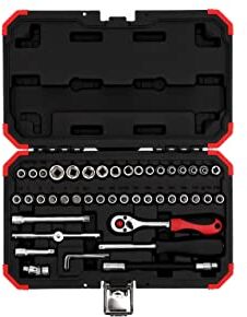 GEDORE Set Attrezzi , 1/4 "46 pezzi, rosso / nero