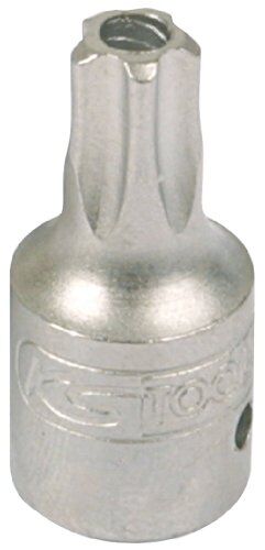 KS TOOLS 1/4" Bussola p.viti 5 punte c.foro,TS25