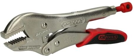 KS TOOLS Pinza A Morsetto Diritta Con Easy-Release