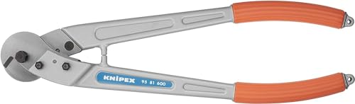 KNIPEX Cesoia per Funi in Acciaio Rivestiti in Resina Sintetica 600 Mm