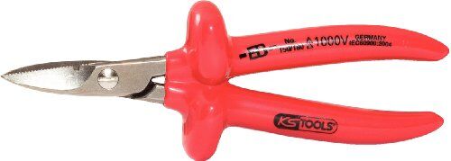 KS TOOLS 1000V Forbici p.elettricisti,180mm