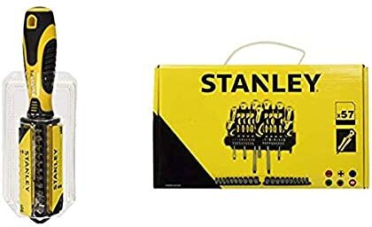 Stanley STHT0-62143 Set 57 pz giraviti e inserti e chiavi a bussola più Giravite Porta Inserti