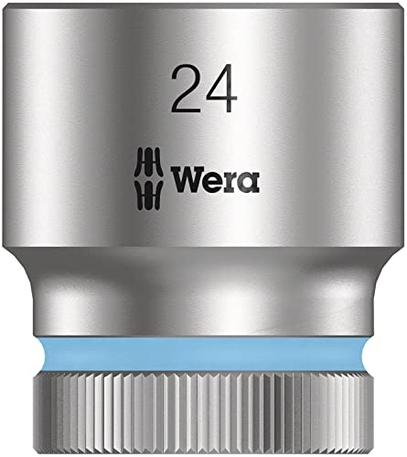 Wera , 8790 HMC Bussola per cricchetto Zyklop con attacco da 1/2", 24.0 mm