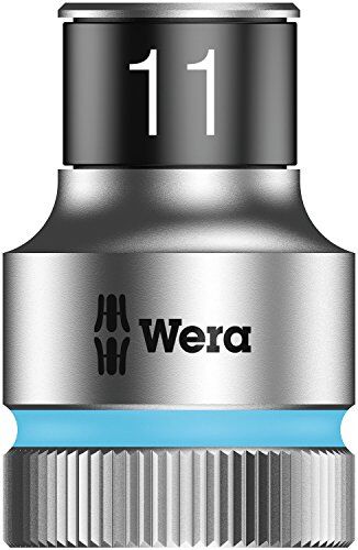 Wera , 8790 HMC HF Bussola per cricchetto Zyklop con attacco da 1/2" con ritegno vite, 11.0 mm