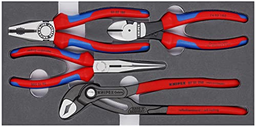 KNIPEX Assortimento Utensili in Inserti di Materiale Espanso