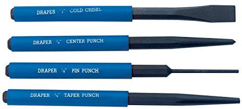 Draper tools  Scalpelli e punzoni set (4 pezzi)