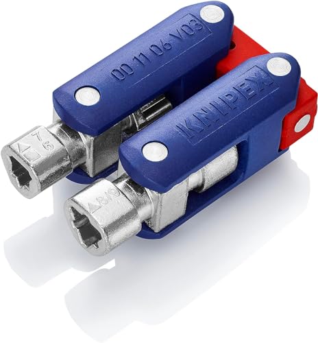 KNIPEX Chiave universale per quadri ed armadi elettrici "DoubleJoint“ 62 mm (confezione self-service/blister)