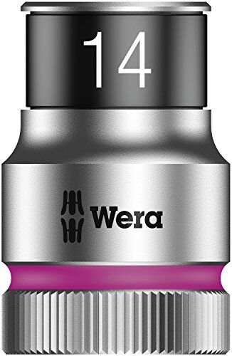 Wera , 8790 HMC HF Bussola per cricchetto Zyklop con attacco da 1/2" con ritegno vite, 14.0 mm