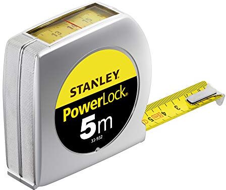 Stanley Flessometro Powerlock 5m lettura diretta