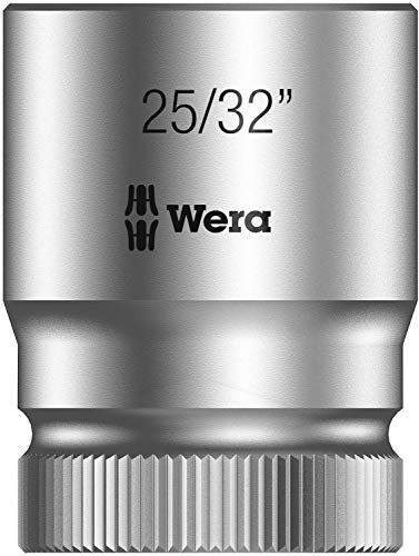 Wera , 8790 HMC Bussola per cricchetto Zyklop con attacco da 1/2", 25/32 pollice